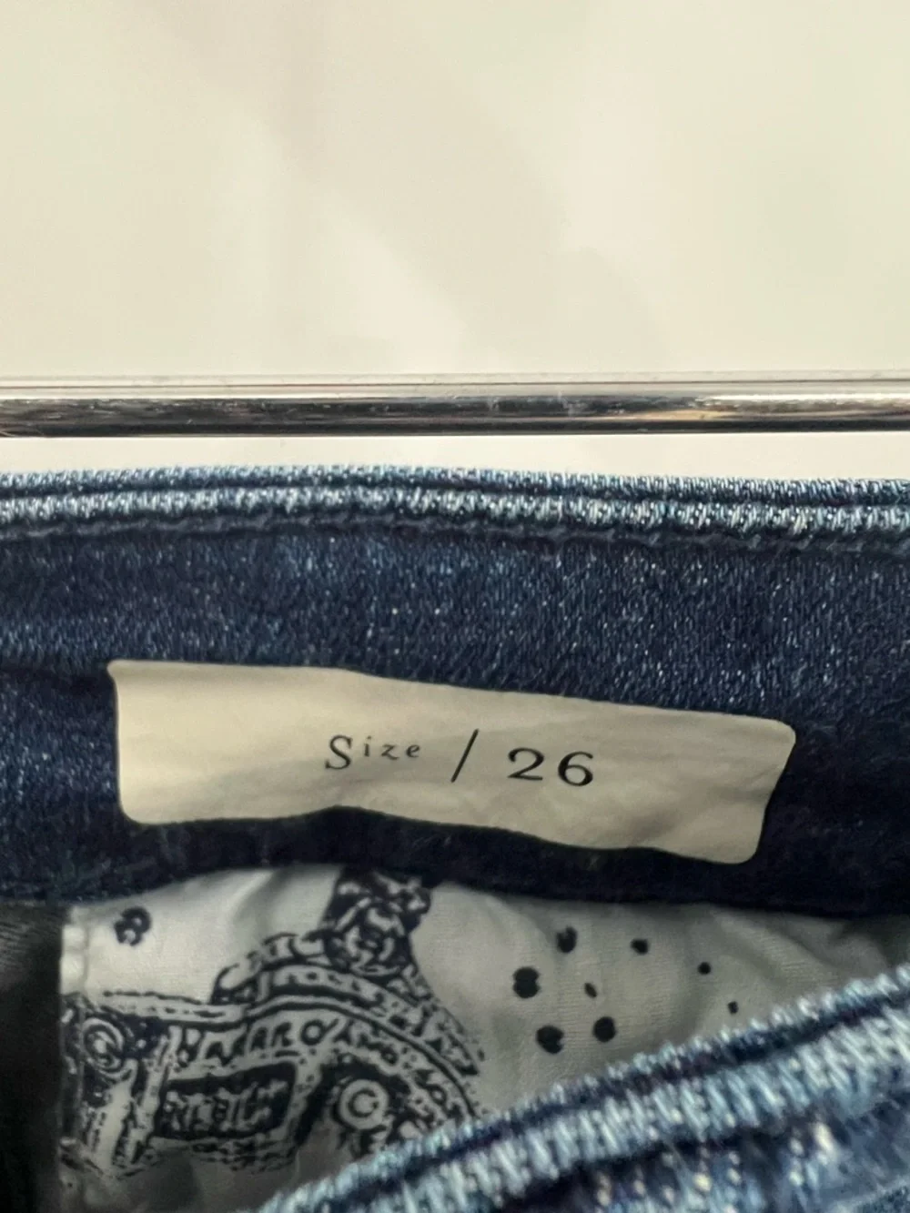 Anthropologie Pilcro & the Letterpress Women’s Dark Blue Denim Shorts - Picture 7 of 8